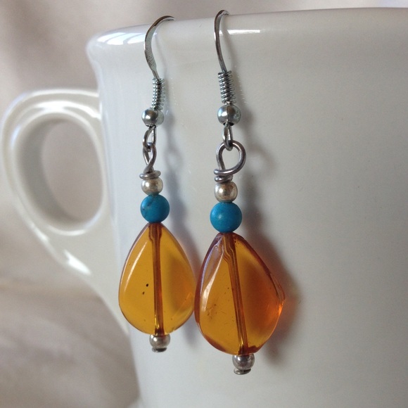Urban Outfitters Jewelry - Earrings - blue & orange